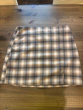 Plaid Mini Skirt